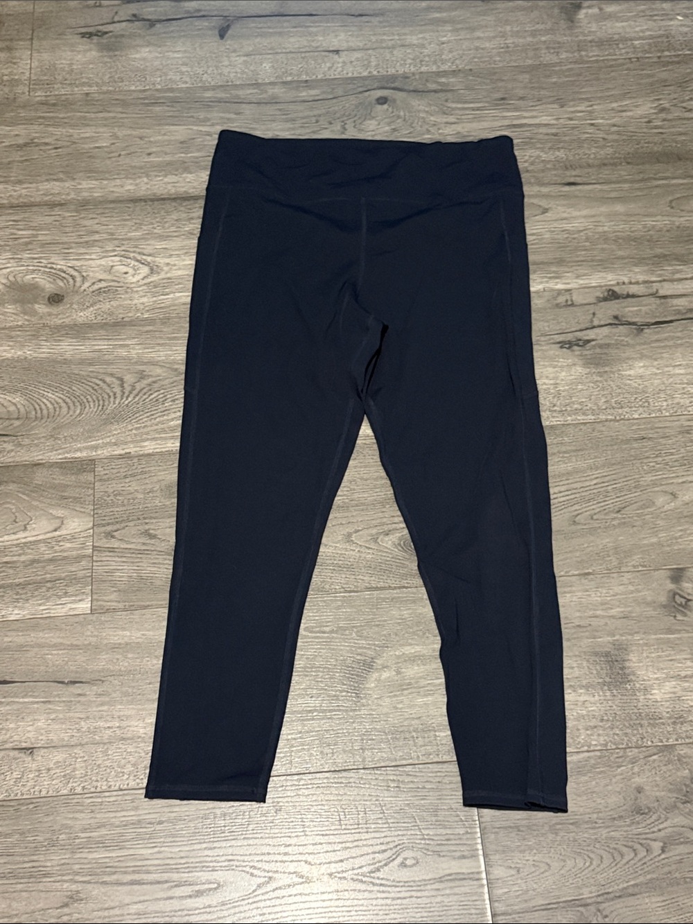 Vuori Kids Navy Blue Performance Leggings